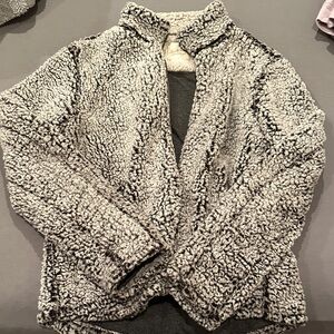 Altar'd State Charcoal Teddy Jacket